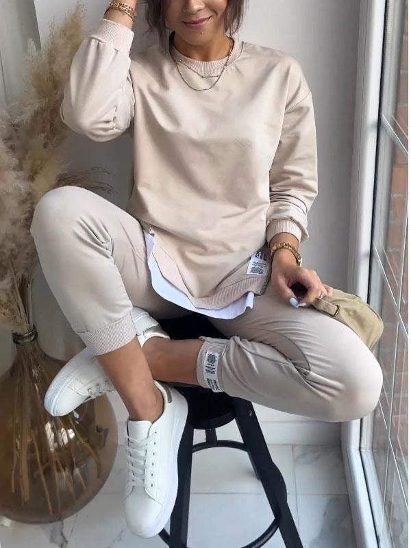 Aurora | Women's Lounge Set Oversized Sweatshirt and Jogger Pants