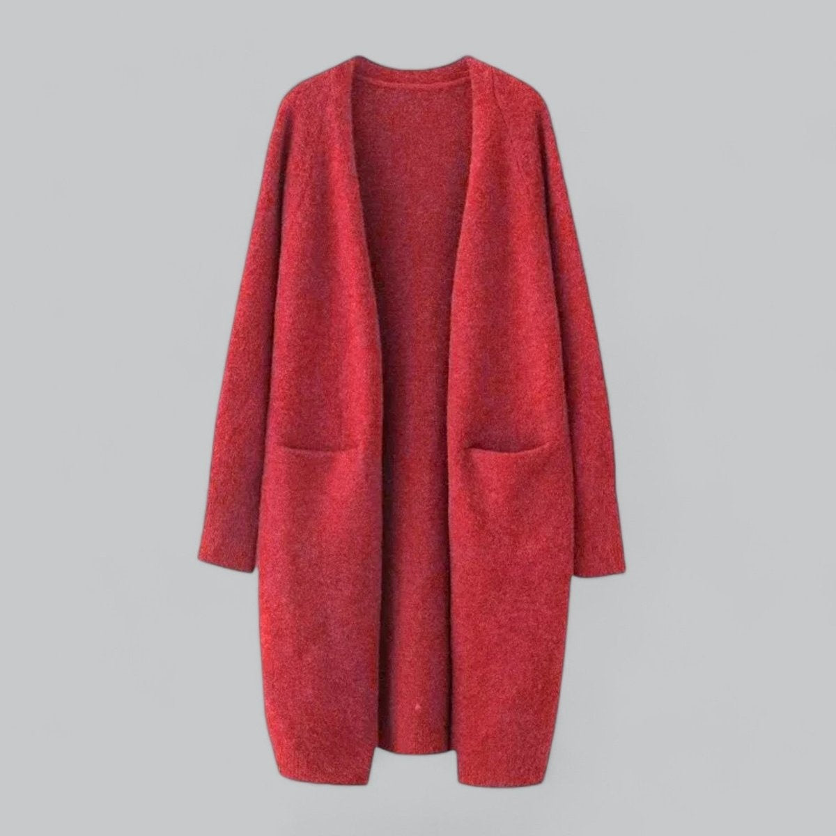 Abigail | Women's Long Cashmere Cardigan Oversized Open Front