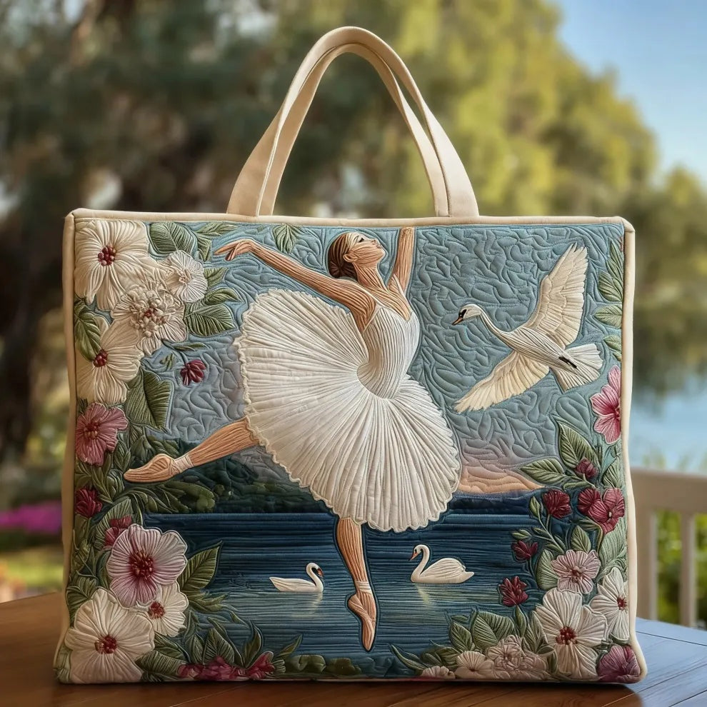 Willow | Women's Quilted Tote Bag Handmade Unique Print