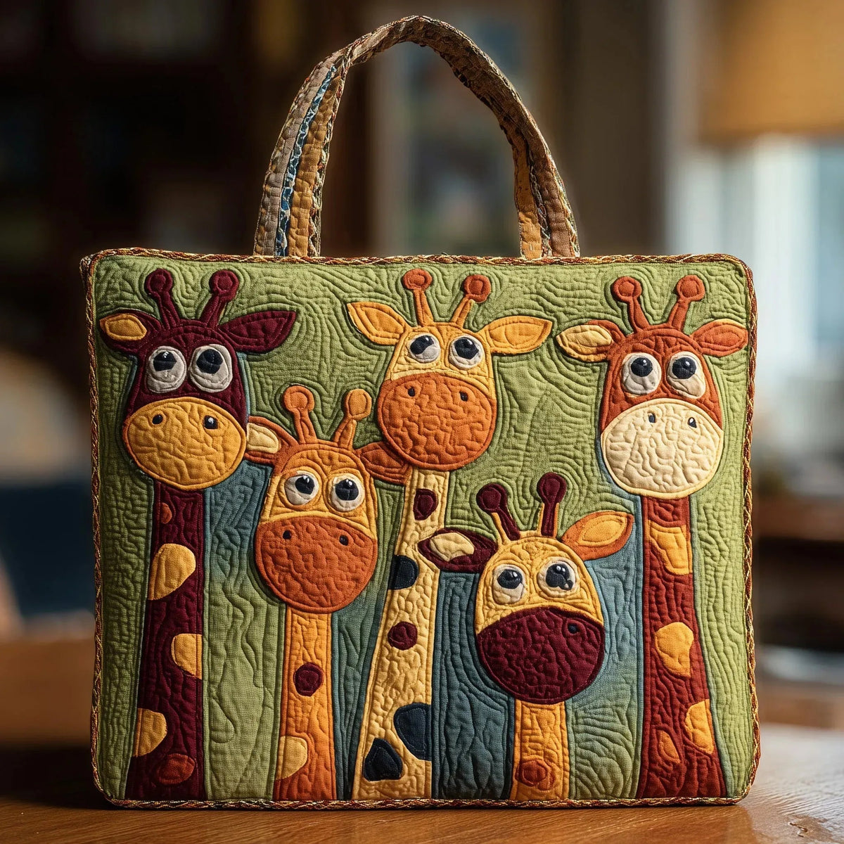 Willow | Women's Quilted Tote Bag Handmade Unique Print