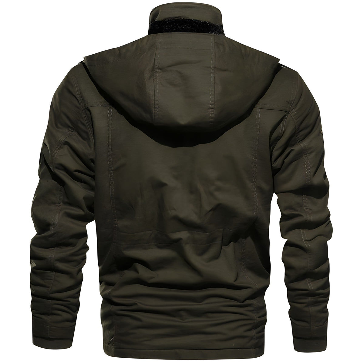 Simon | Men's Lined Military Jacket Multi Pocket Field Coat