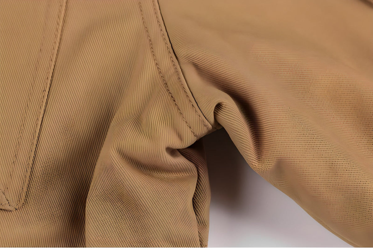 Simon | Men's Lined Military Jacket Multi Pocket Field Coat