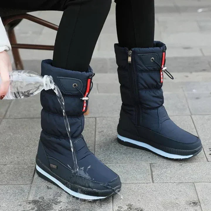 Shelby | Women's Waterproof Winter Boots Quilted Tall