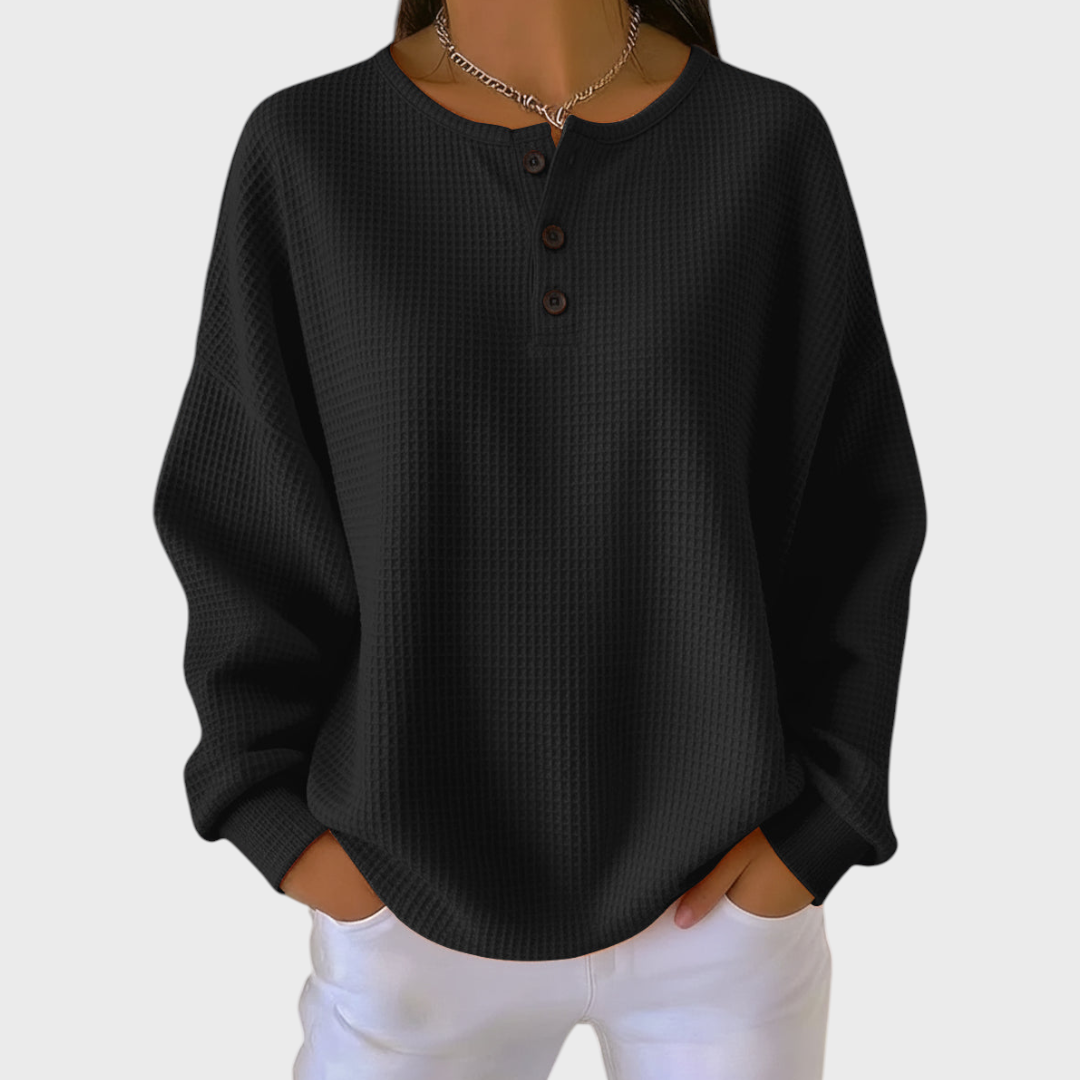 Ava | Women's Christmas Sweatshirt Long Sleeve Holiday Print