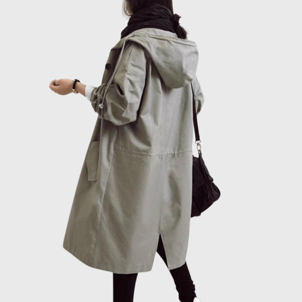 Lillian | Women's Long Waterproof Parka Coat Hooded Relaxed Fit