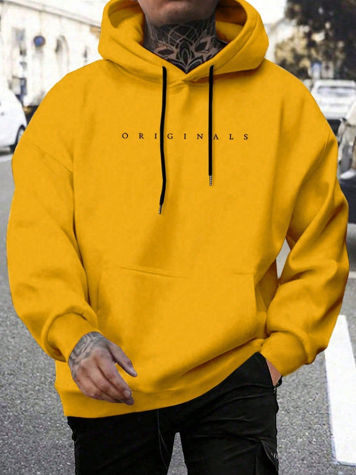 Daniel | Men's Oversized Hoodie Pullover Kangaroo Pocket