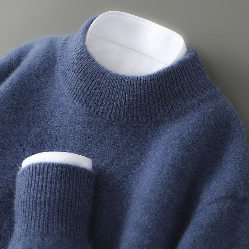 Elijah | Men's Cashmere Sweater Crew Neck Long Sleeve