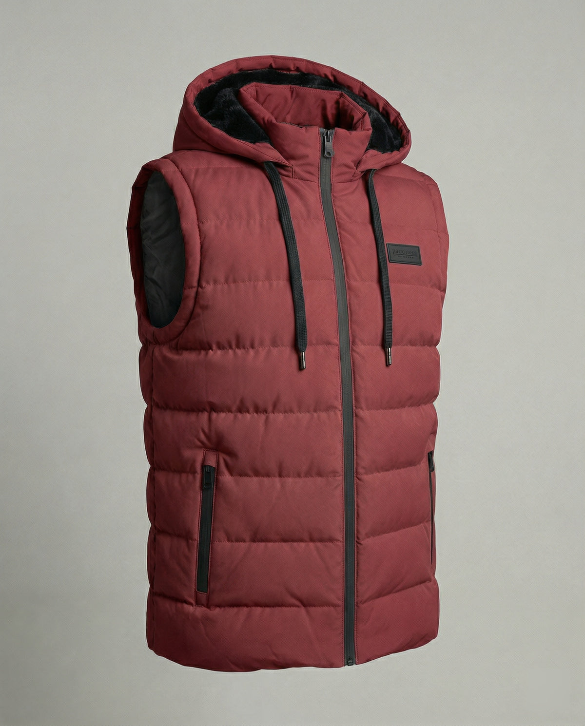 Adrian | Men's Hooded Puffer Vest Sleeveless Quilted