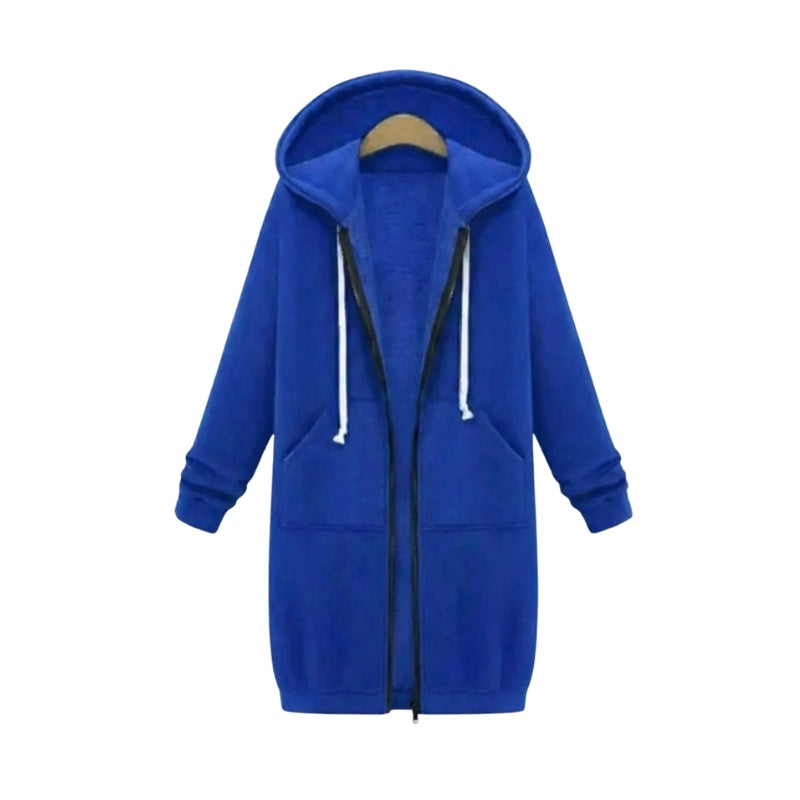 Josie | Women's Long Zip Up Hoodie Oversized