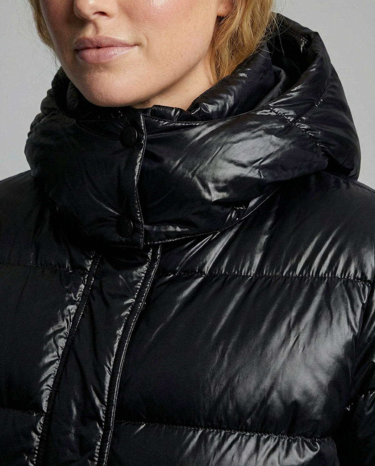 Addison | Women's Cropped Puffer Jacket with Hood