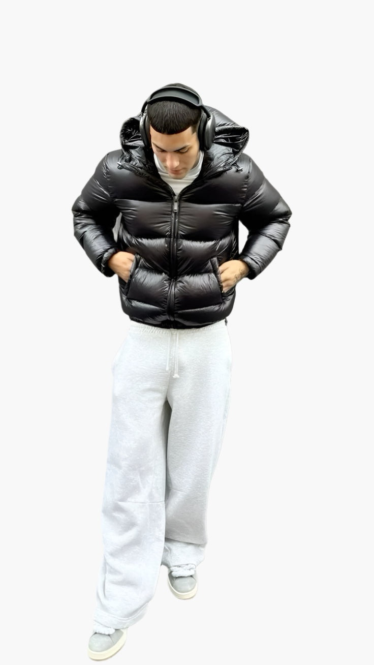 Kyle | Men's Quilted Puffer Jacket with Hood