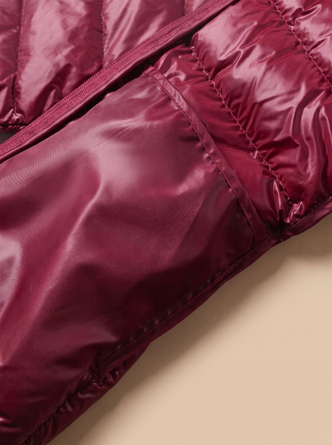 Emma | Women's Ultralight Long Down Jacket with Hood