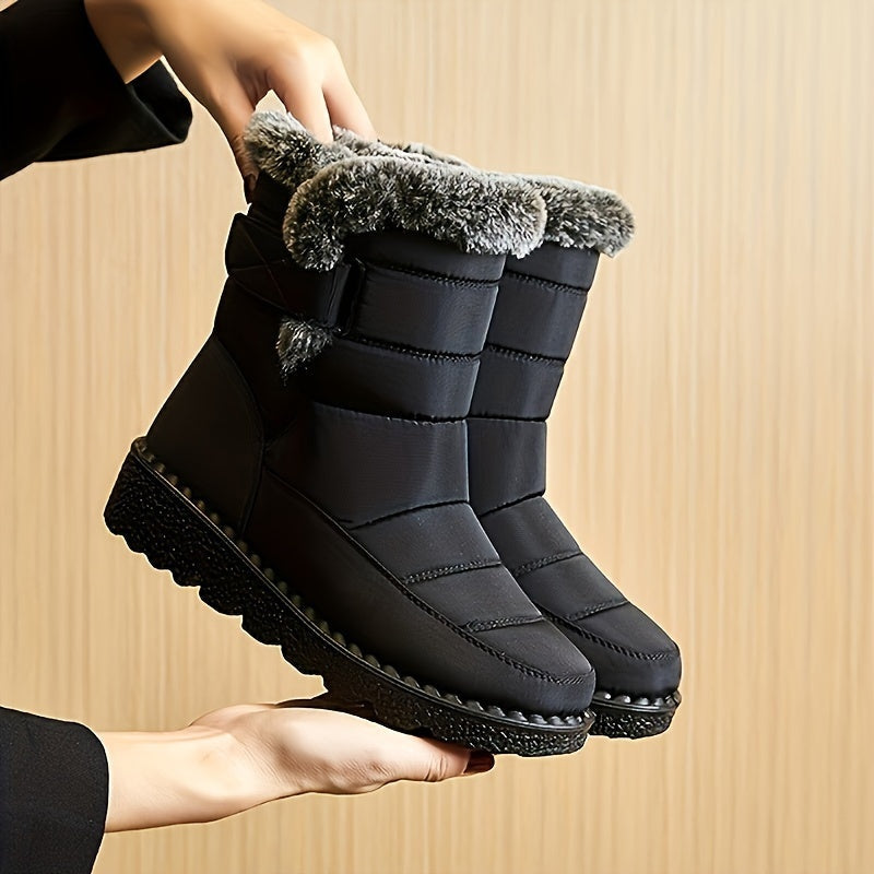 Erin | Women's Waterproof Snow Boots Faux Fur Lined