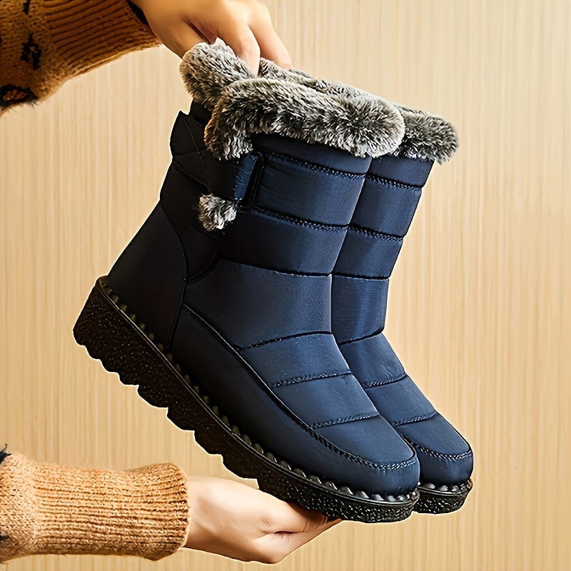 Erin | Women's Waterproof Snow Boots Faux Fur Lined