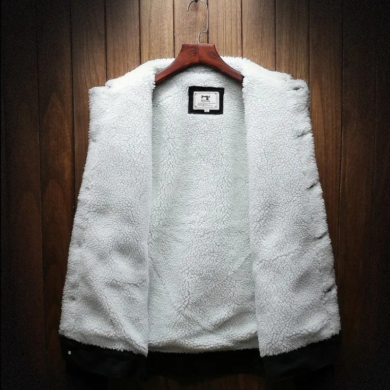 Grant | Men's Sherpa Lined Denim Jacket Trucker