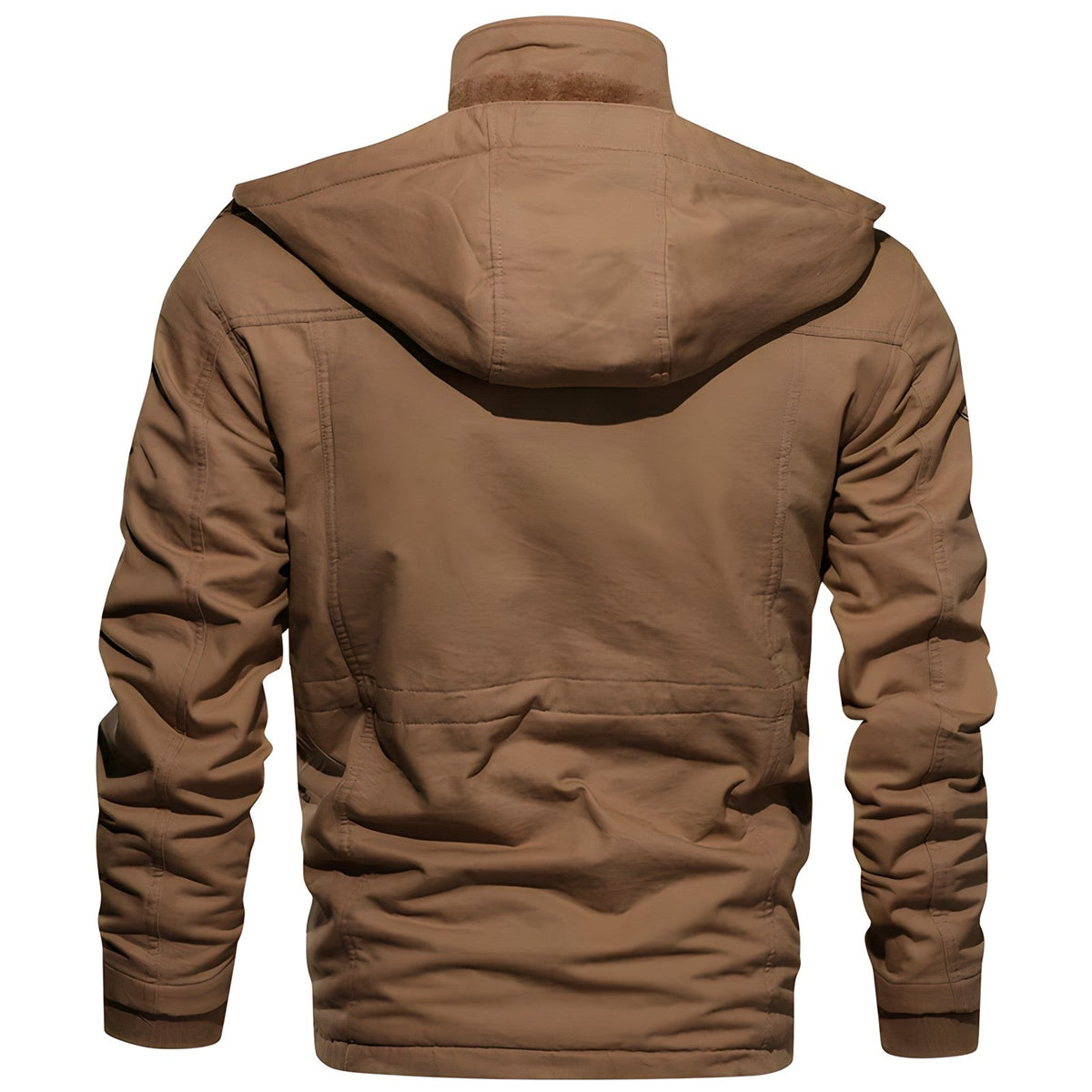 Simon | Men's Lined Military Jacket Multi Pocket Field Coat