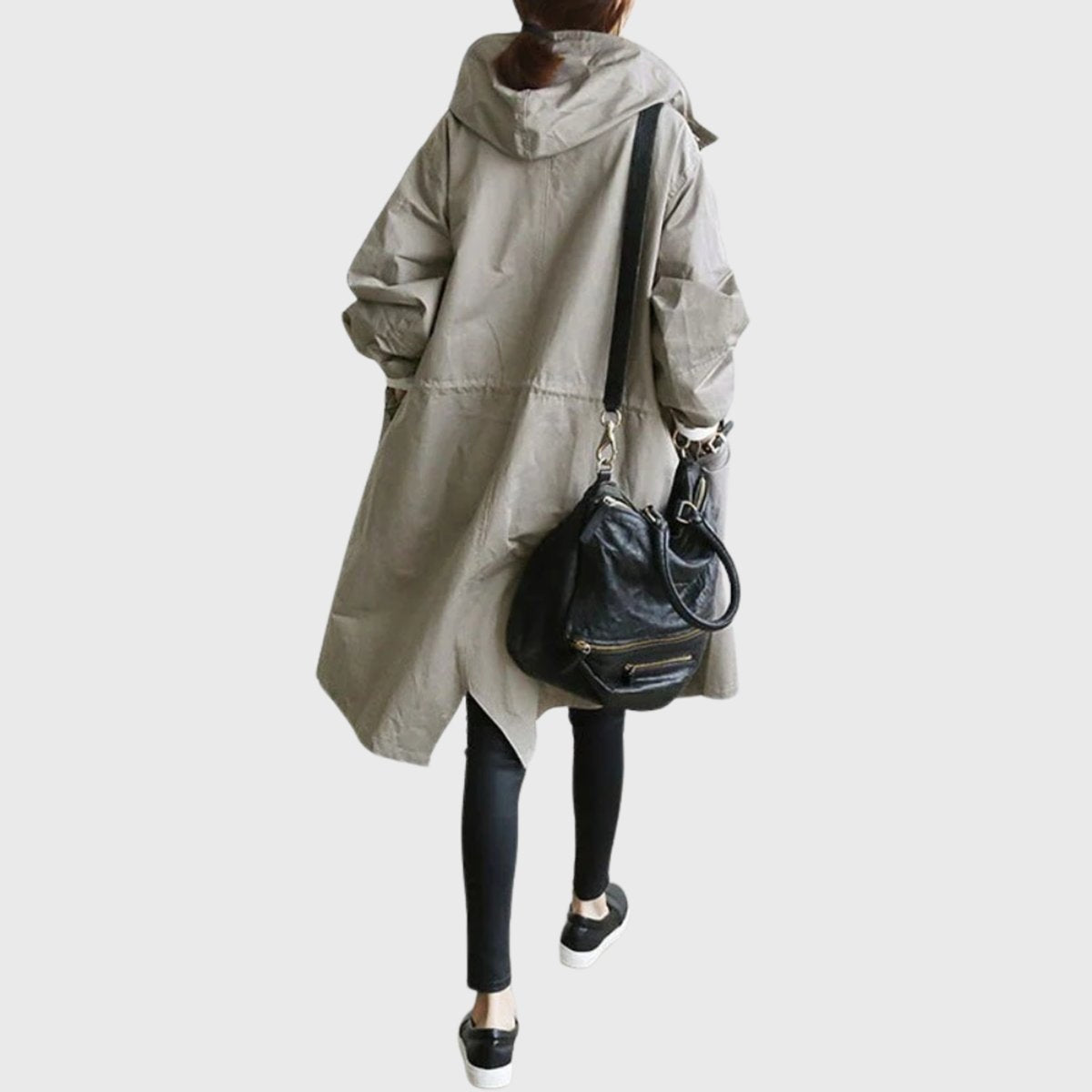 Lillian | Women's Long Waterproof Parka Coat Hooded Relaxed Fit