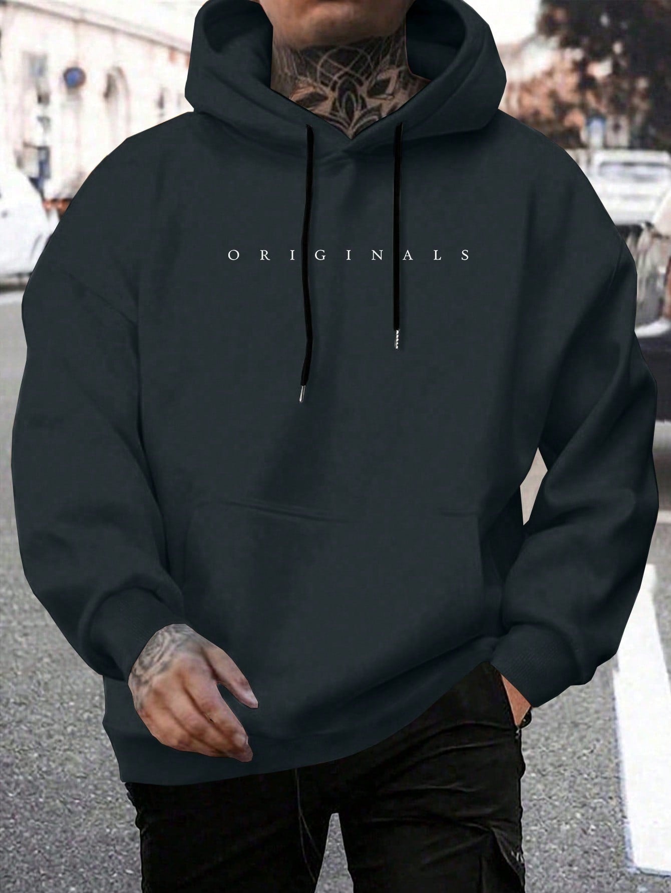 Daniel | Men's Oversized Hoodie Pullover Kangaroo Pocket