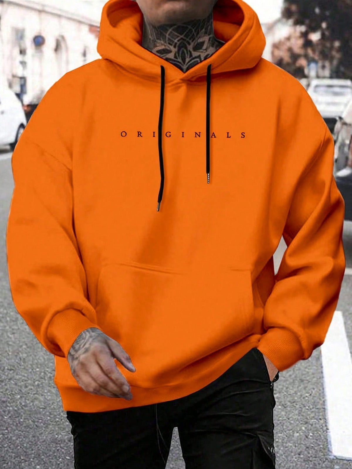Daniel | Men's Oversized Hoodie Pullover Kangaroo Pocket