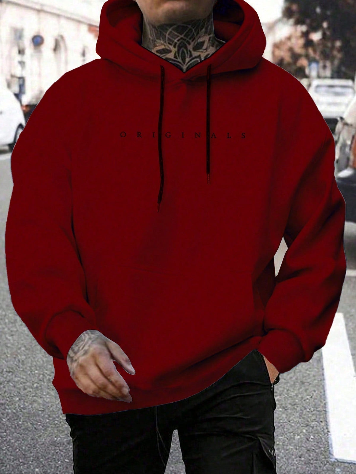 Daniel | Men's Oversized Hoodie Pullover Kangaroo Pocket