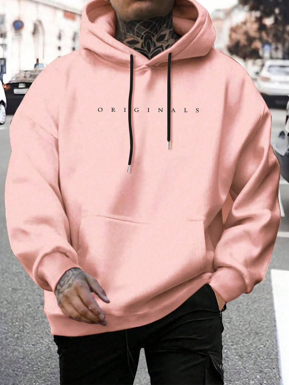 Daniel | Men's Oversized Hoodie Pullover Kangaroo Pocket