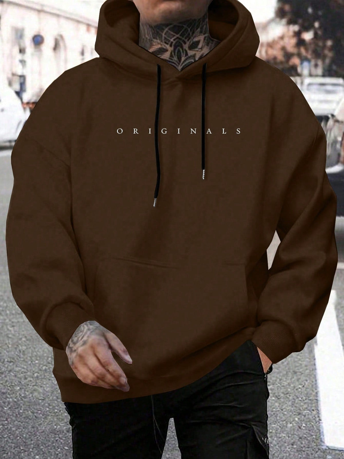 Daniel | Men's Oversized Hoodie Pullover Kangaroo Pocket