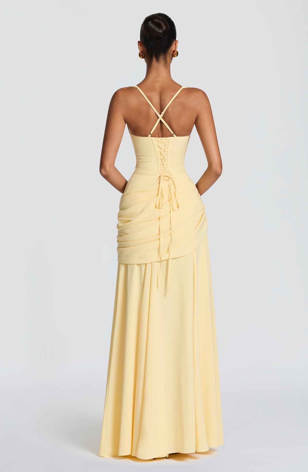 Sophia | Women's Formal Evening Gown with Draped Hip
